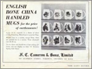 NC Cameron (Presently Enesco Canada) Is Founded